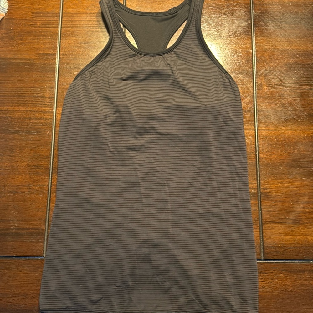 Lululemon Athletica Black Tank Top with built in bar